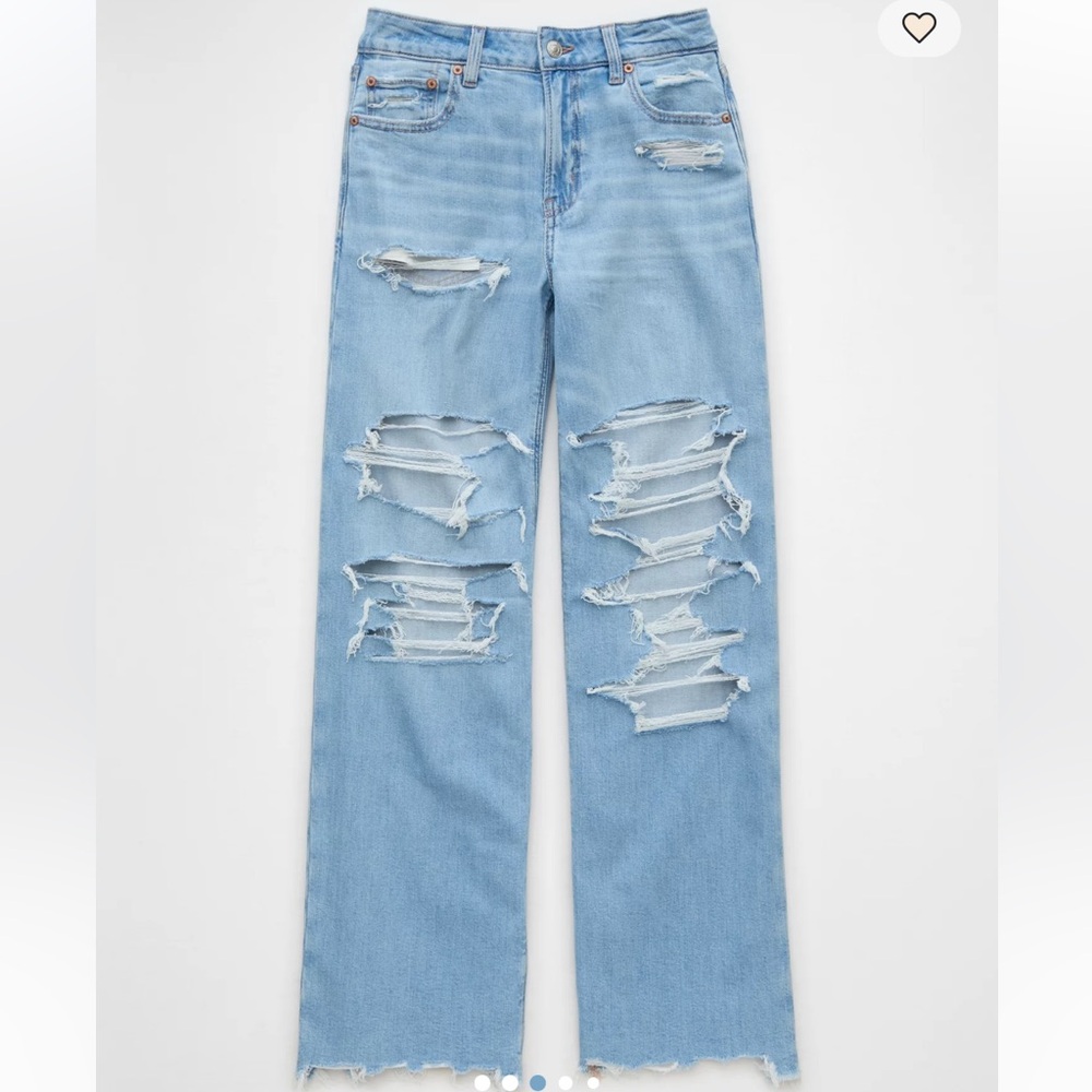 AE Super High-Rise Baggy Wide Leg Jeans